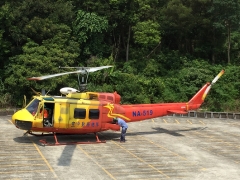 空勤總隊致贈UH-1H飛行交機典禮